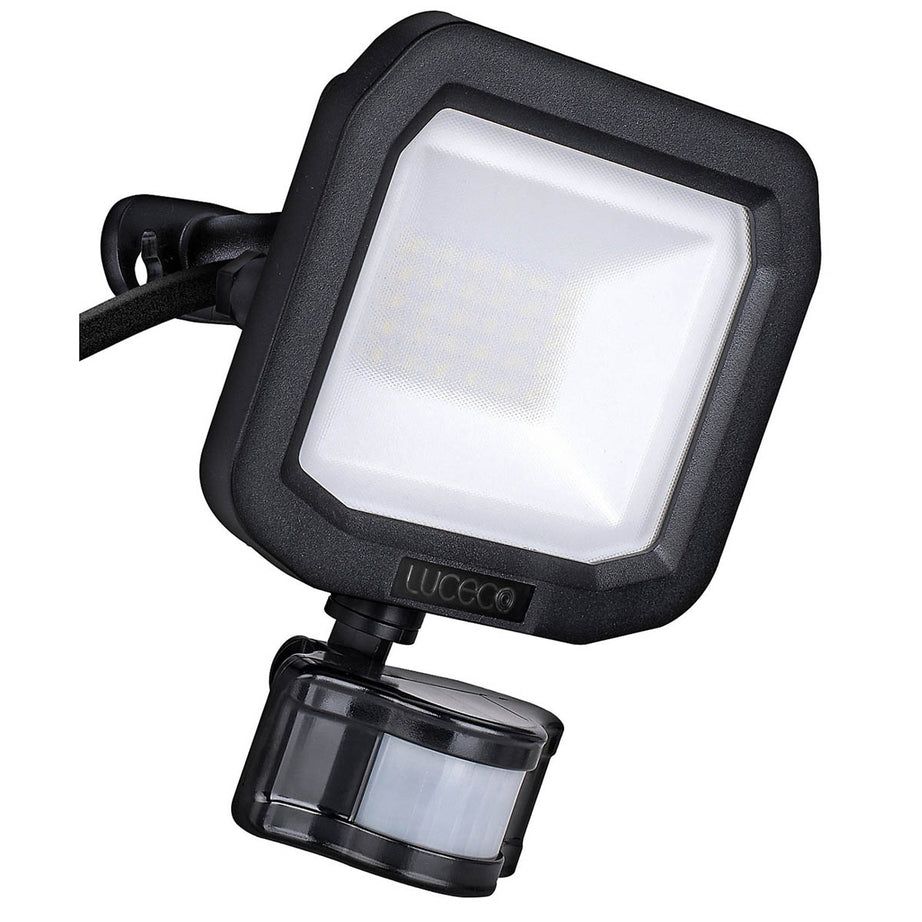 Luceco Floodlight Smart Outdoor Integrated LED Neutral White Black PIR 20W - Image 4