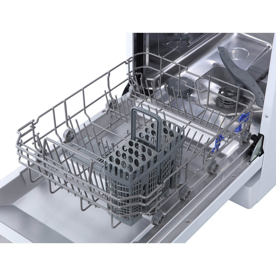 Cooke & Lewis Dishwasher FS45DISHUK Freestanding Slimline White Compact (W)45cm - Image 5