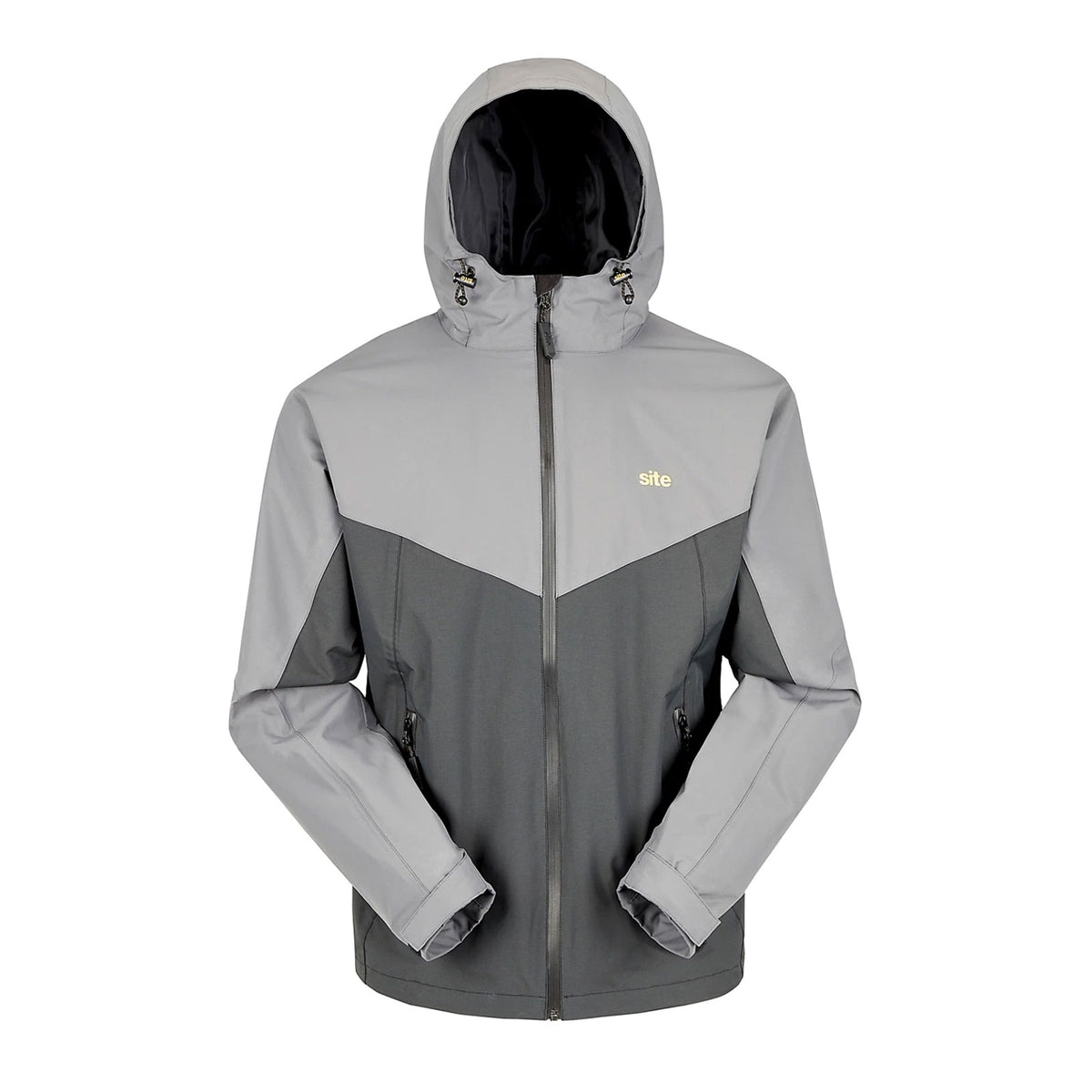 Site Work Jacket Messner Grey Full Zip Heavy Duty Trade Coat Size X Large - Image 1