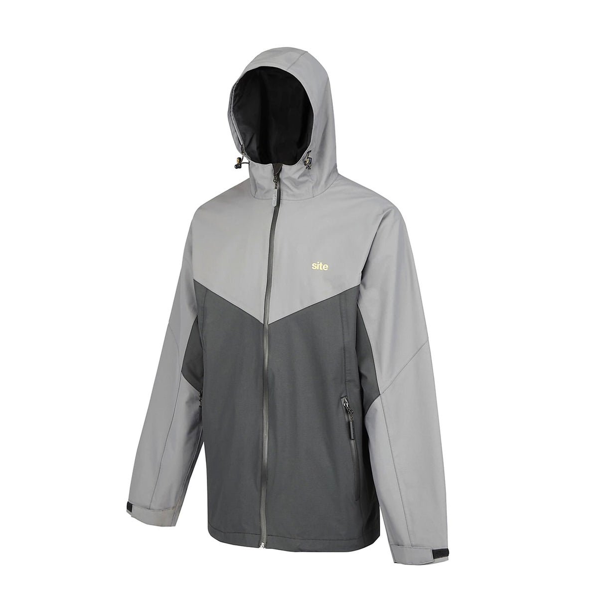 Site Work Jacket Messner Grey Full Zip Heavy Duty Trade Coat Size X Large - Image 2