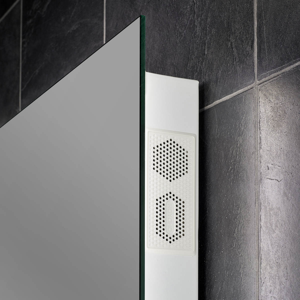 Sensio Bathroom LED Mirror Rectangle Wall Illuminated Bluetooth (H)70(W)50cm - Image 3