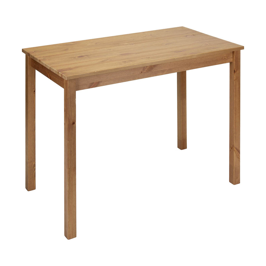 Home Office Desk Solid Wood Brown Rectangular Contemporary (H)750 (W)1100mm - Image 5