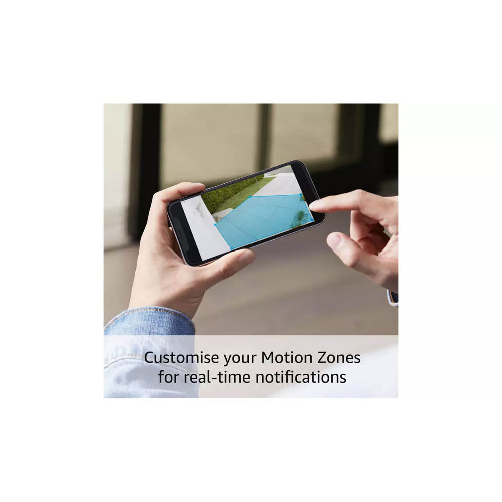 Ring Floodlight Security Camera LED Outdoor 1080p HD Two-Way Talk 2000 Lm Alexa - Image 4