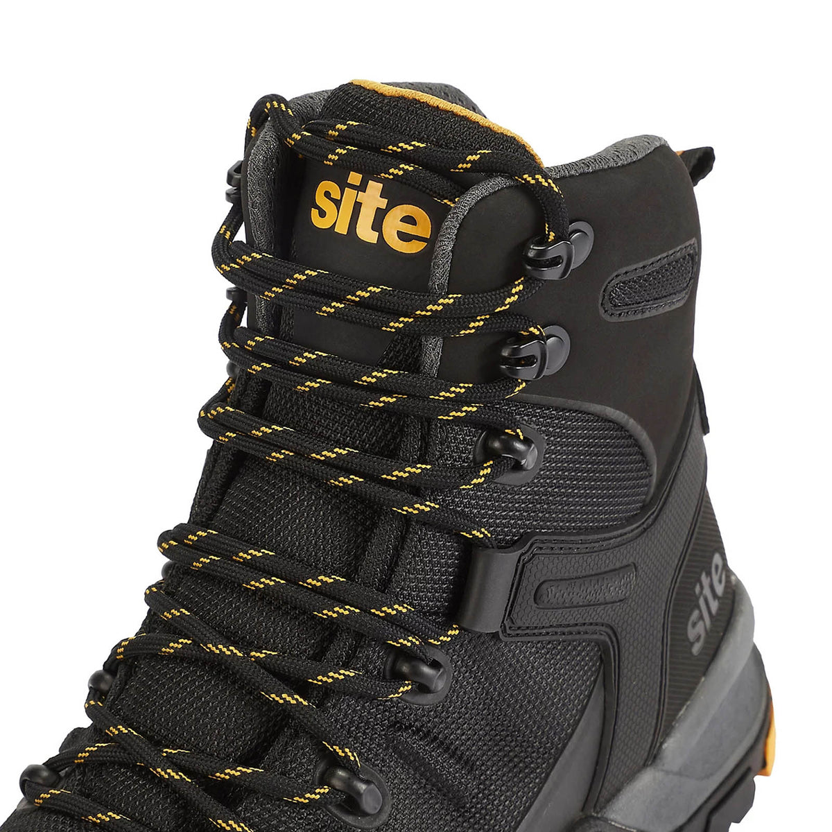 Site Safety Boots Black S3 SRC Aluminium Toe Work Shoes Size 11 Densham - Image 5