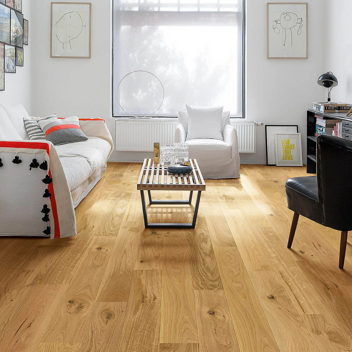 Quick-Step Engineered Wood Flooring Cadenza Natural Oak 0.983m² Pack - Image 2