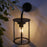 LED Wall Light Outdoor Matt Black Weatherproof Metal GLS Bulb 42W IP44 (Dia)21cm - Image 2