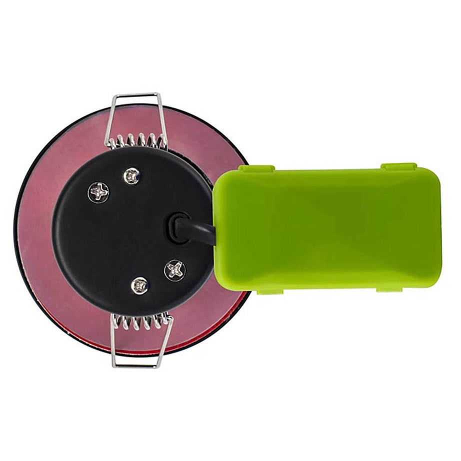 Recessed LED Downlights Ceiling Spotlight Fixed Round Black Cool White Pack Of 6 - Image 2