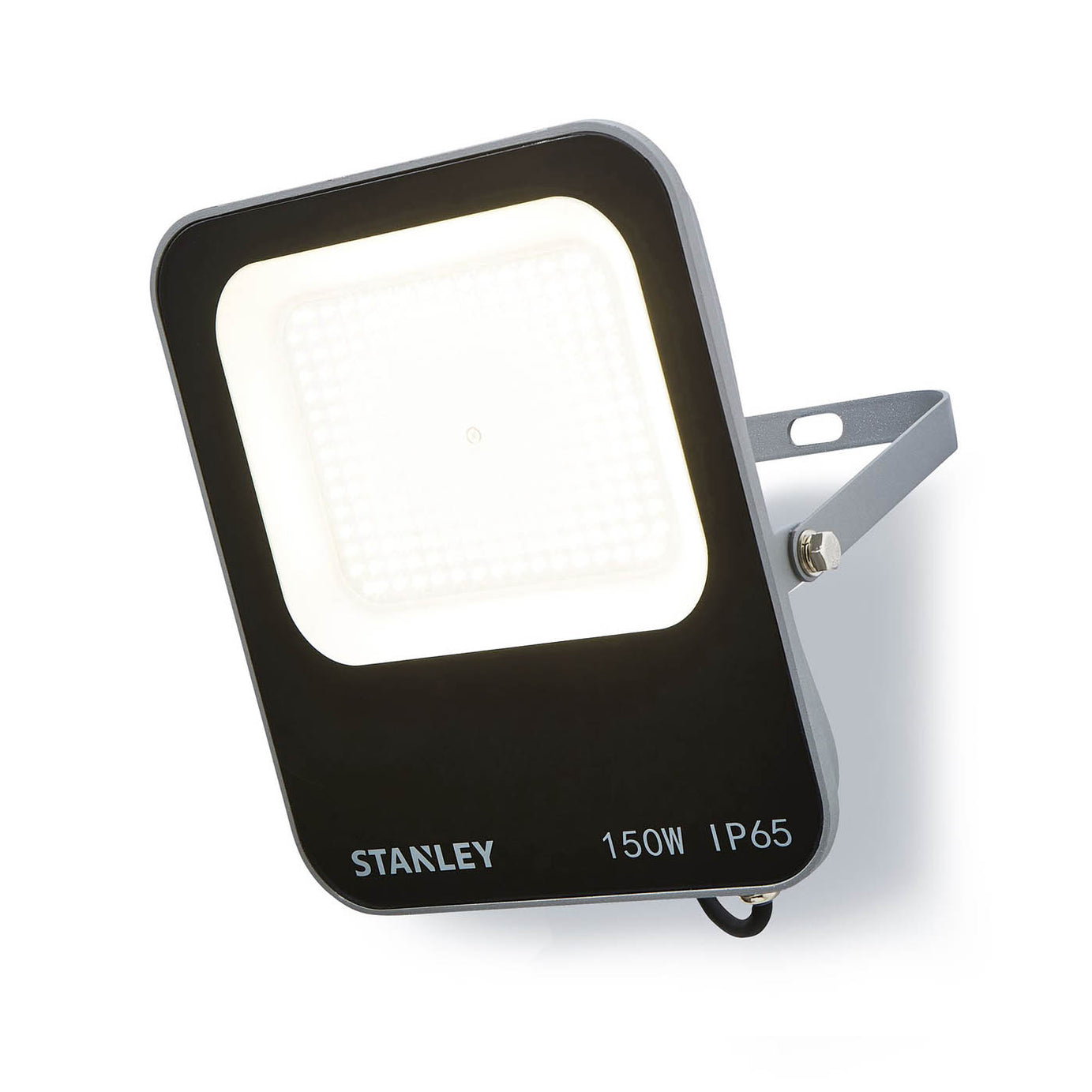 Stanley Floodlight Cool daylight LED IK10 Black Mains-powered Slimline 16500lm - Image 1