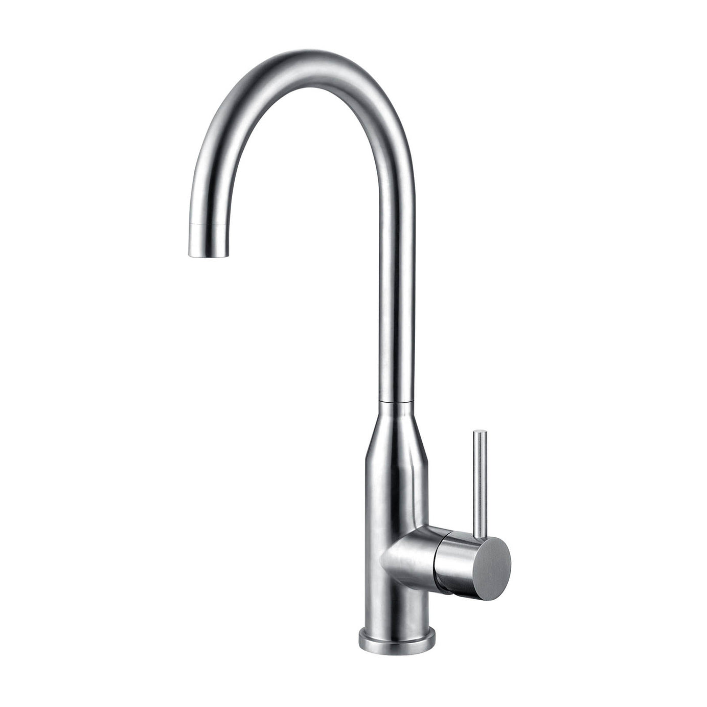 Franke Kitchen Tap Mixer Stainless Steel Side Lever Swivel Spout Modern - Image 1