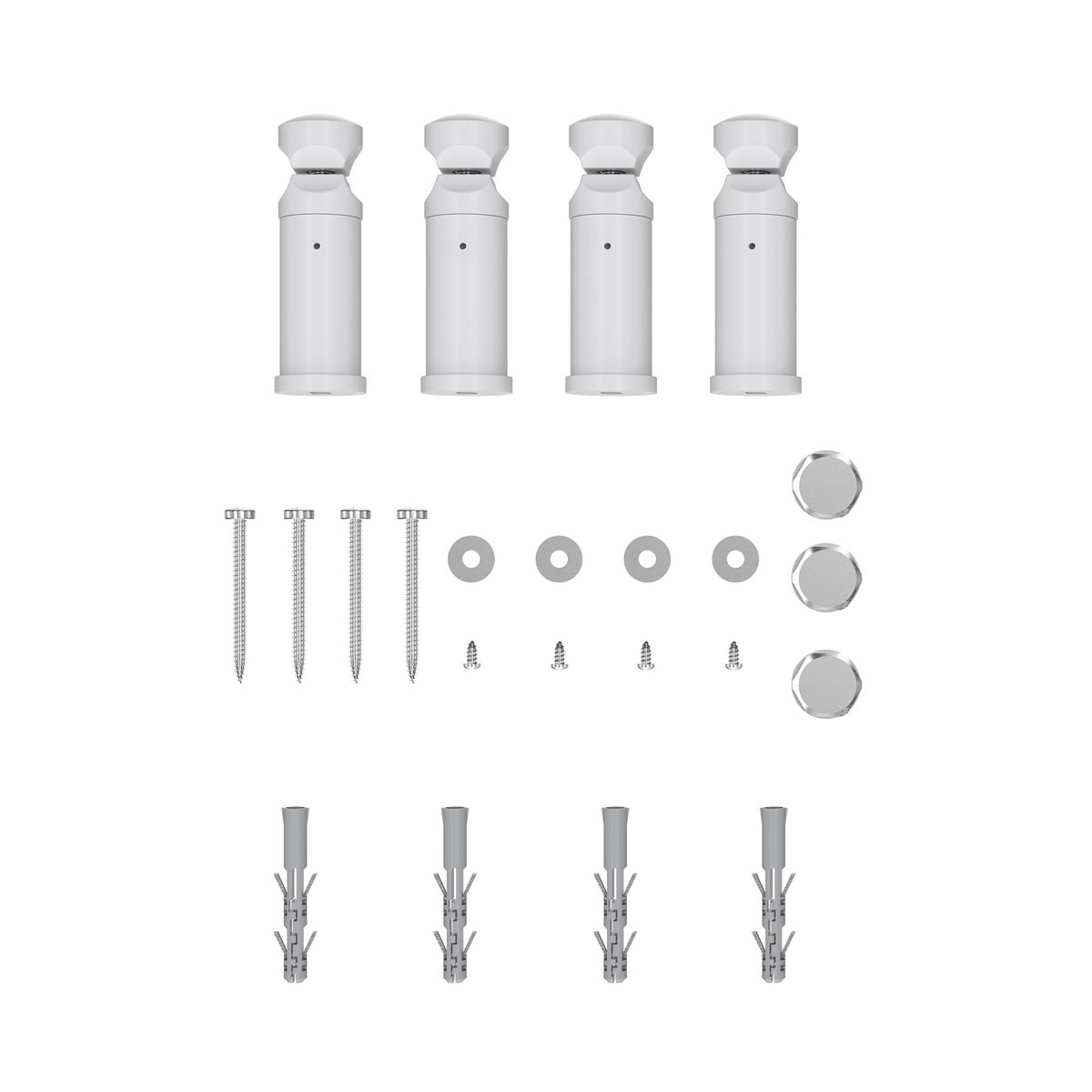 Flomasta Electric Towel Rail Radiator White Flat Bathroom Warmer (H)100x(W)50cm - Image 6