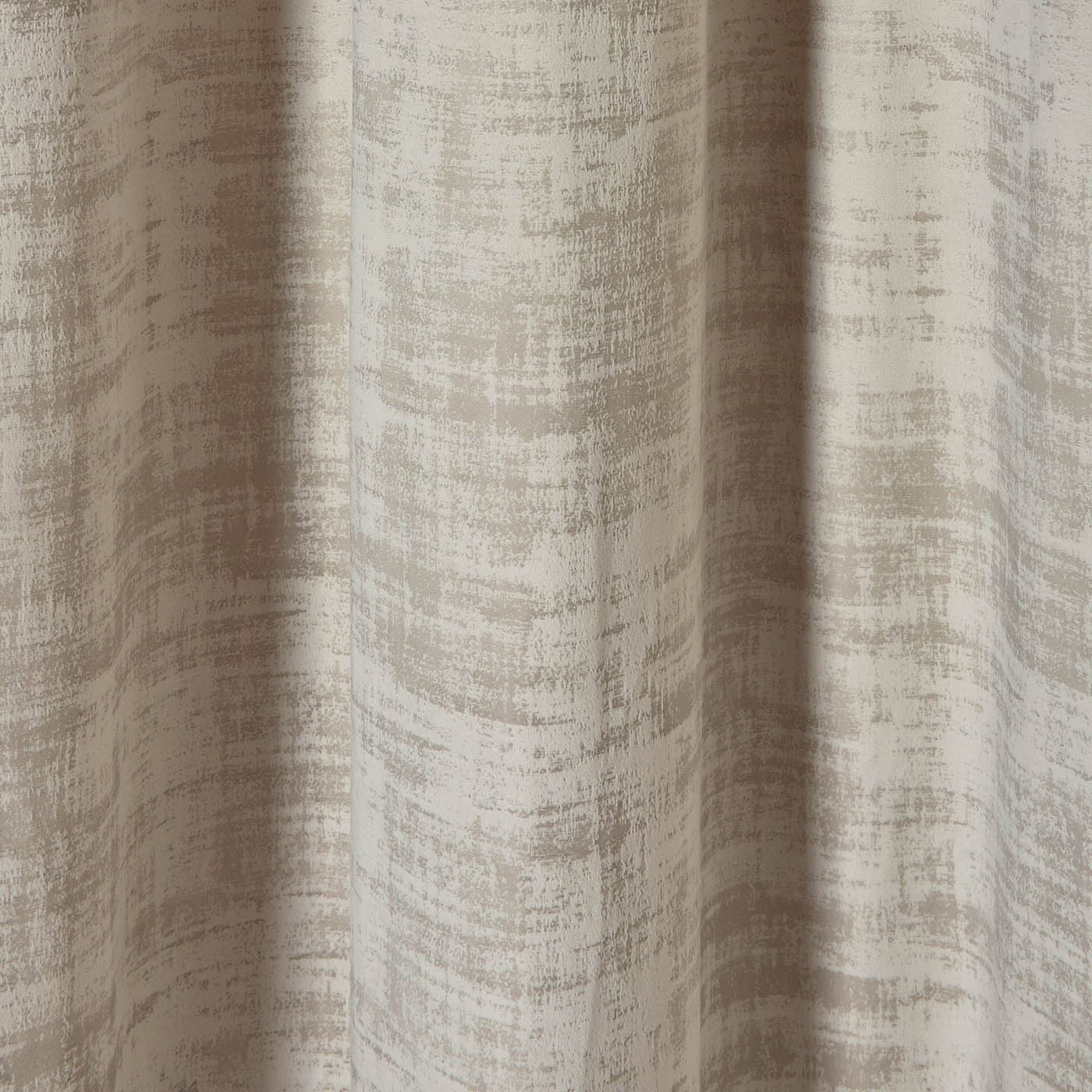 GoodHome Eyelet Curtain Beige Plain woven Lined Ruvor (W)167cm (L)183cm, Pair - Image 6