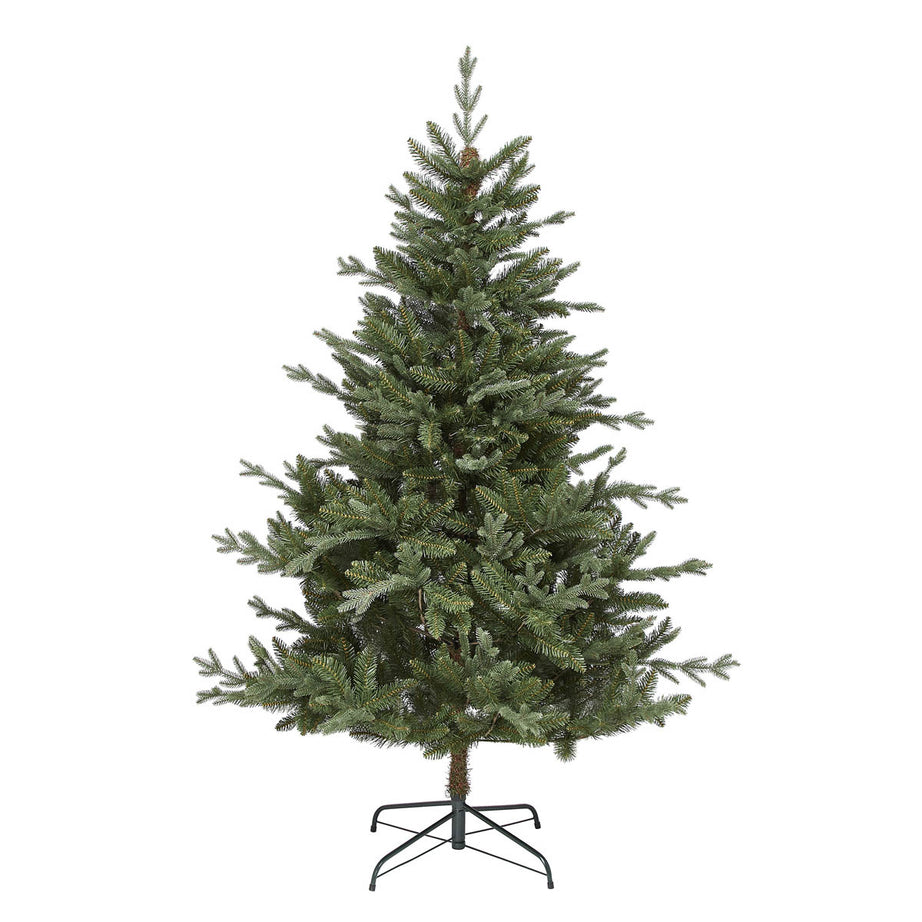 Christmas Tree 6ft Green Hinged Artificial Natural Looking Indoor Decoration - Image 2