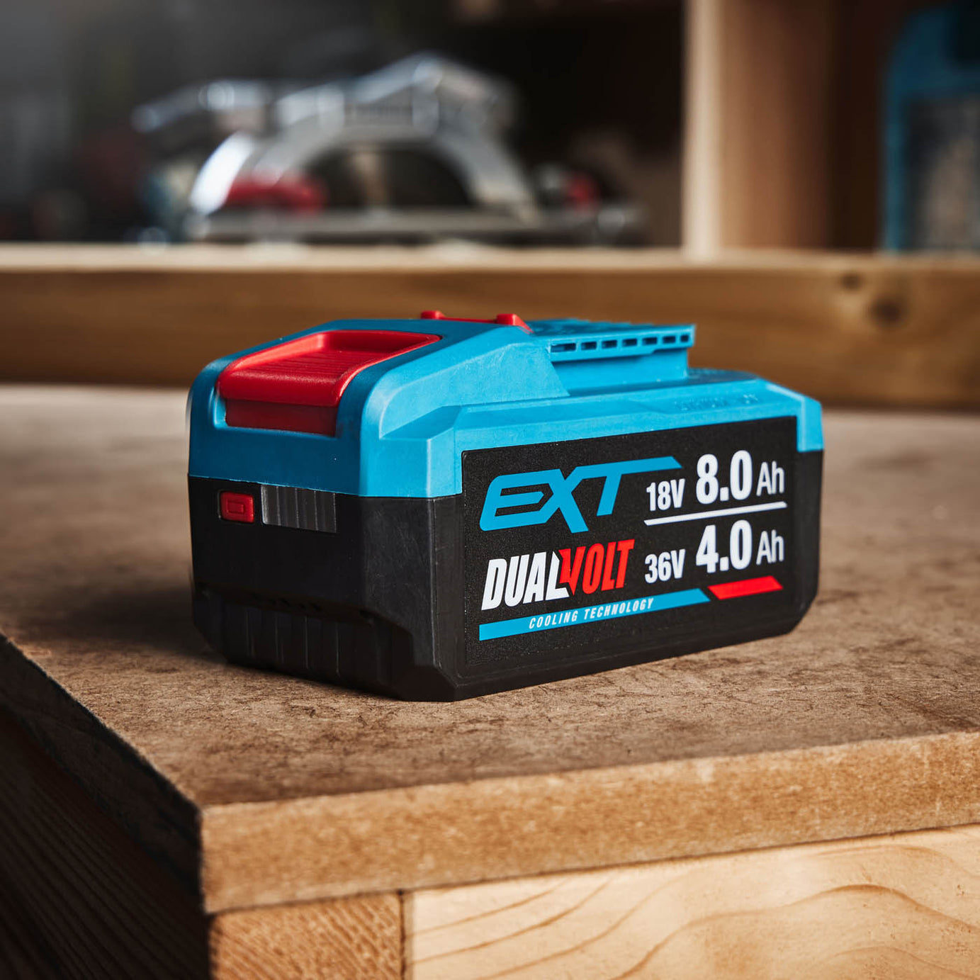 Erbauer Battery 18V/36V 8.0/4.0Ah Li-Ion UKFP25Z4 Dual Voltage Compact - Image 2