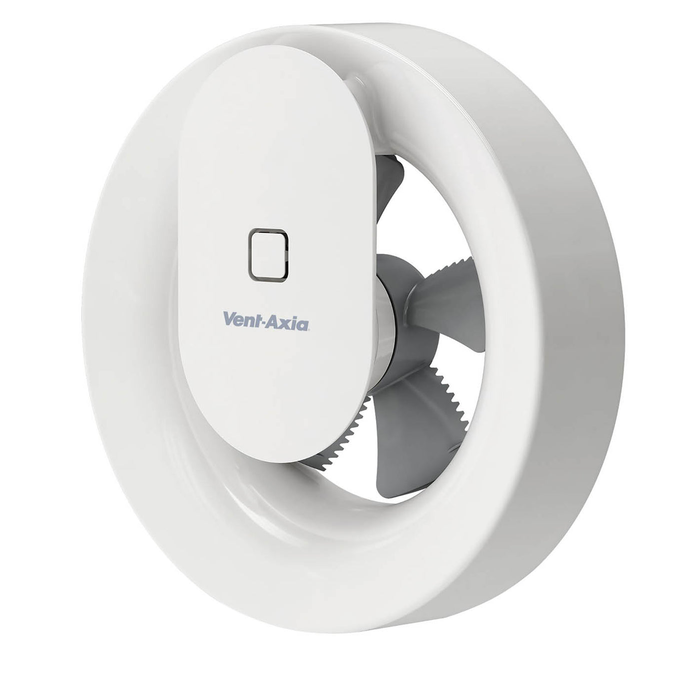 Vent-Axia Bathroom Smart Extractor Fan Svara Lo-Carbon 409802  (Dia)99mm - Image 1