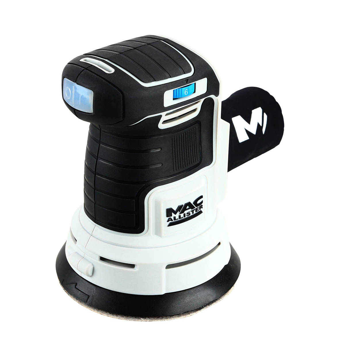Mac Allister Random Orbit Sander 18V Cordless MROS18-Li 125mm Compact Body Only - Image 1