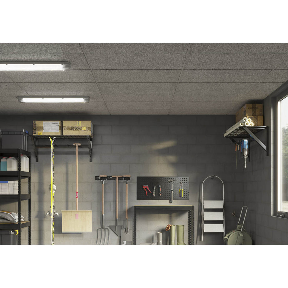 Garage Storage Rack With Hooks Wall Mounted Steel Sturdy (H)412 (W)968 (D)400mm - Image 3