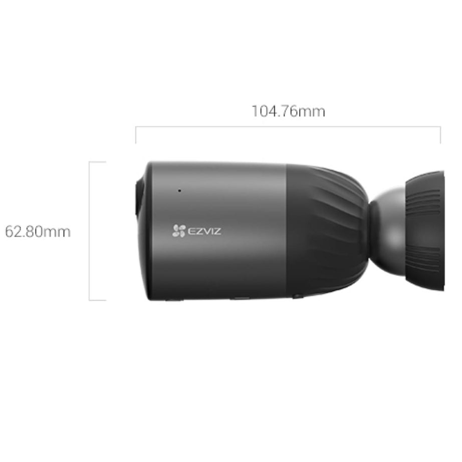 Ezviz Outdoor Camera Smart BC1C 1080p Wi-Fi Night Vision Grey Battery Powered - Image 3