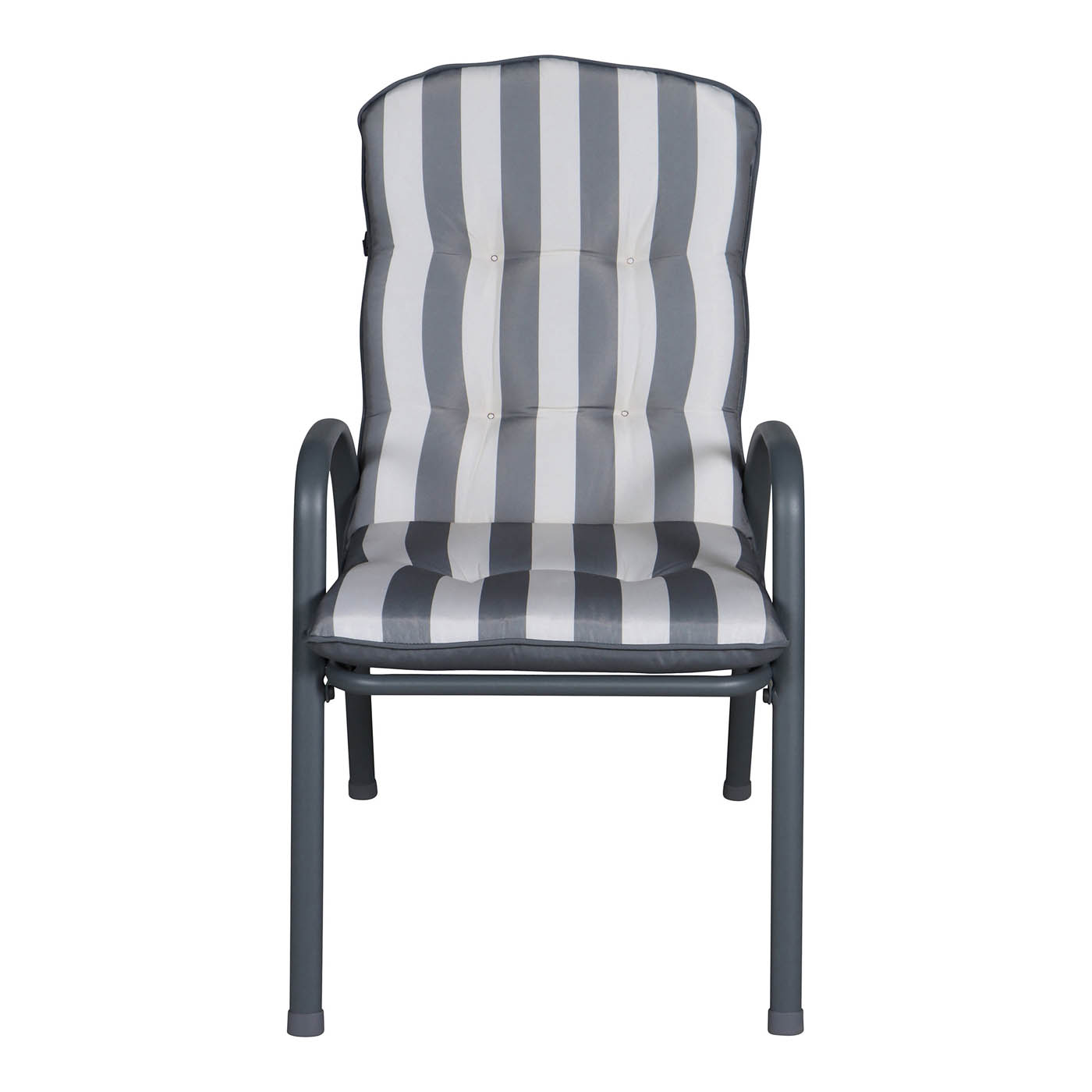 Garden Furniture 4 Seater Dining Set With Table Parasol Metal Outdoor Patio - Image 3
