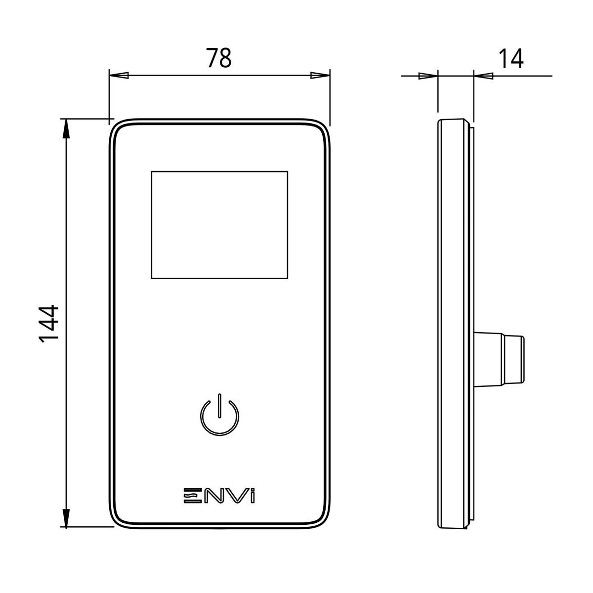 Triton Gloss Silver effect Thermostatic Electric Shower, 9kW - Image 7