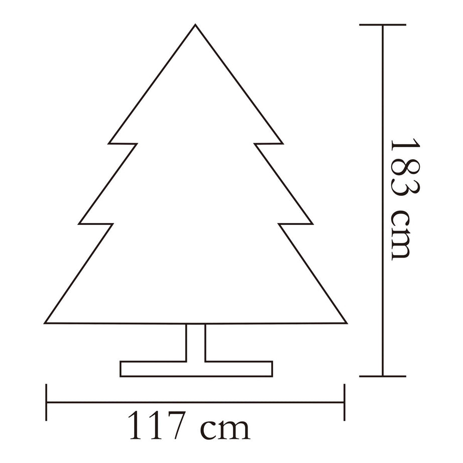Christmas Tree 6ft Green Artificial Full Nordmann Pre Lit LED Warm White Hinged - Image 4