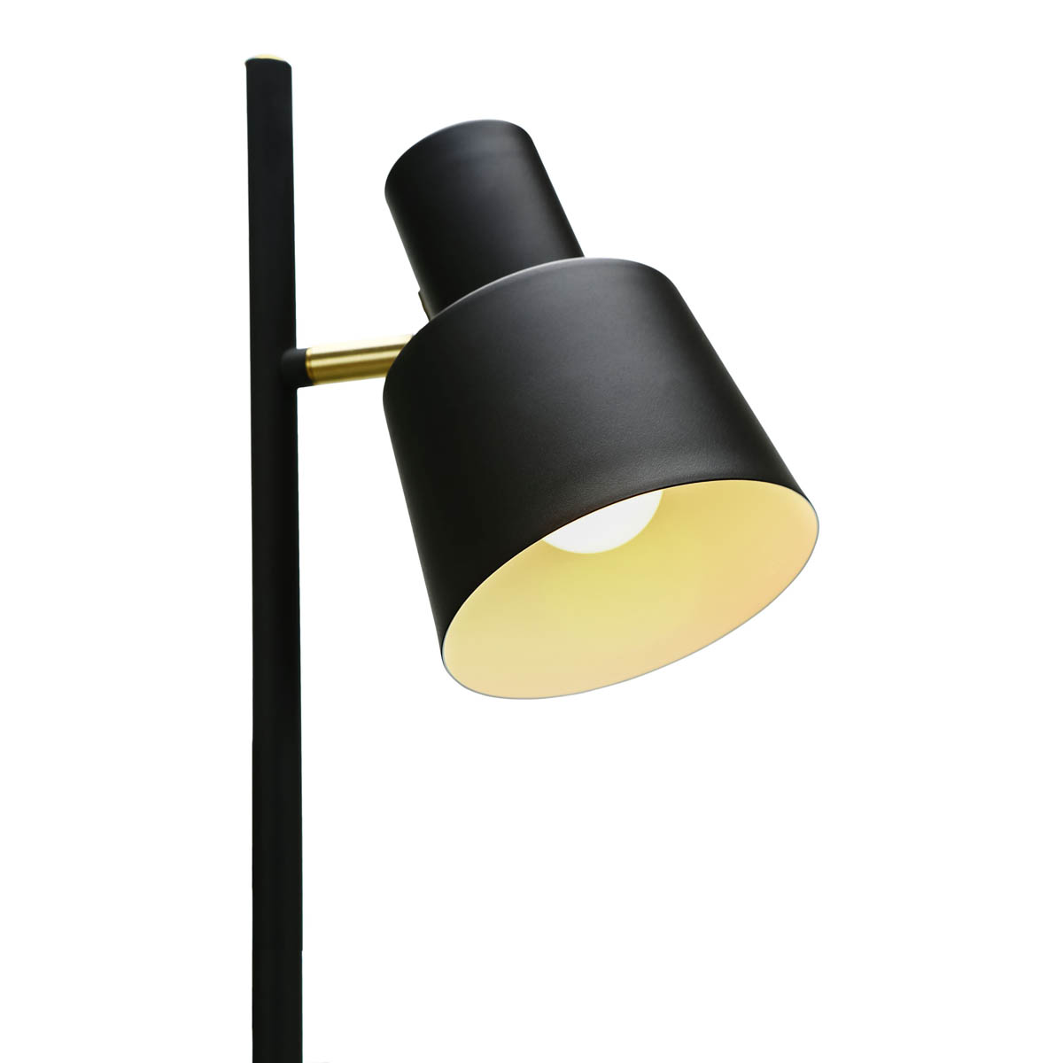 Floor Lamp 3 Way Matt Black Metal E14 Freestanding Living Room Bedroom Indoor - Image 6