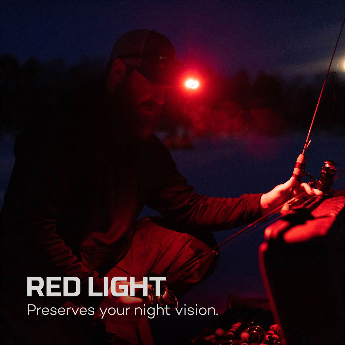 Nebo Head Torch LED White Red Mycro 500lm Adjustable Dimmable Rechargeable - Image 3