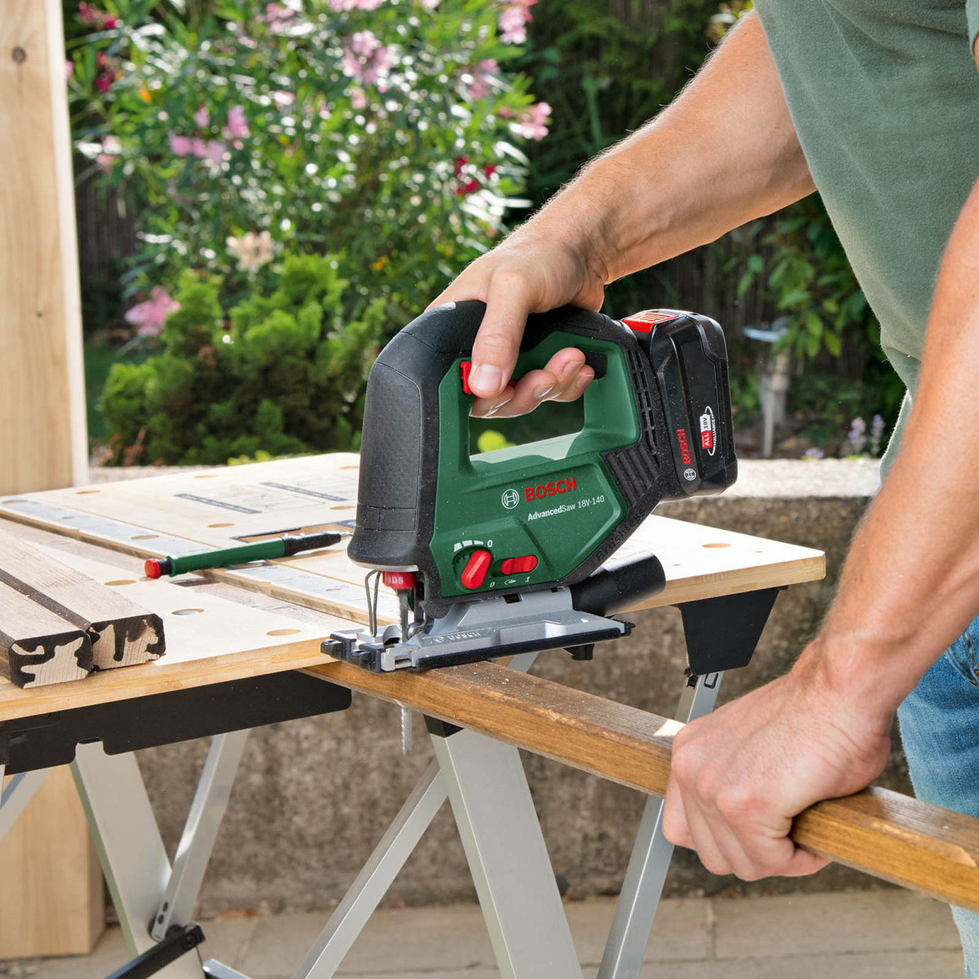 Bosch Advanced Saw 18V Brushless Cordless Jigsaw (Bare Tool) - 0603013000 - Image 3