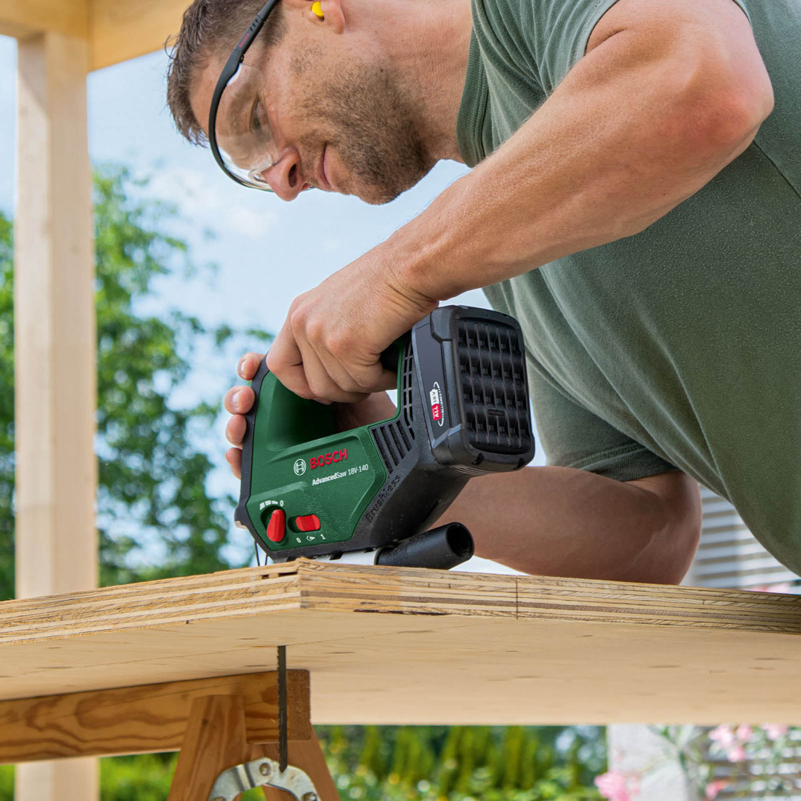 Bosch Advanced Saw 18V Brushless Cordless Jigsaw (Bare Tool) - 0603013000 - Image 5