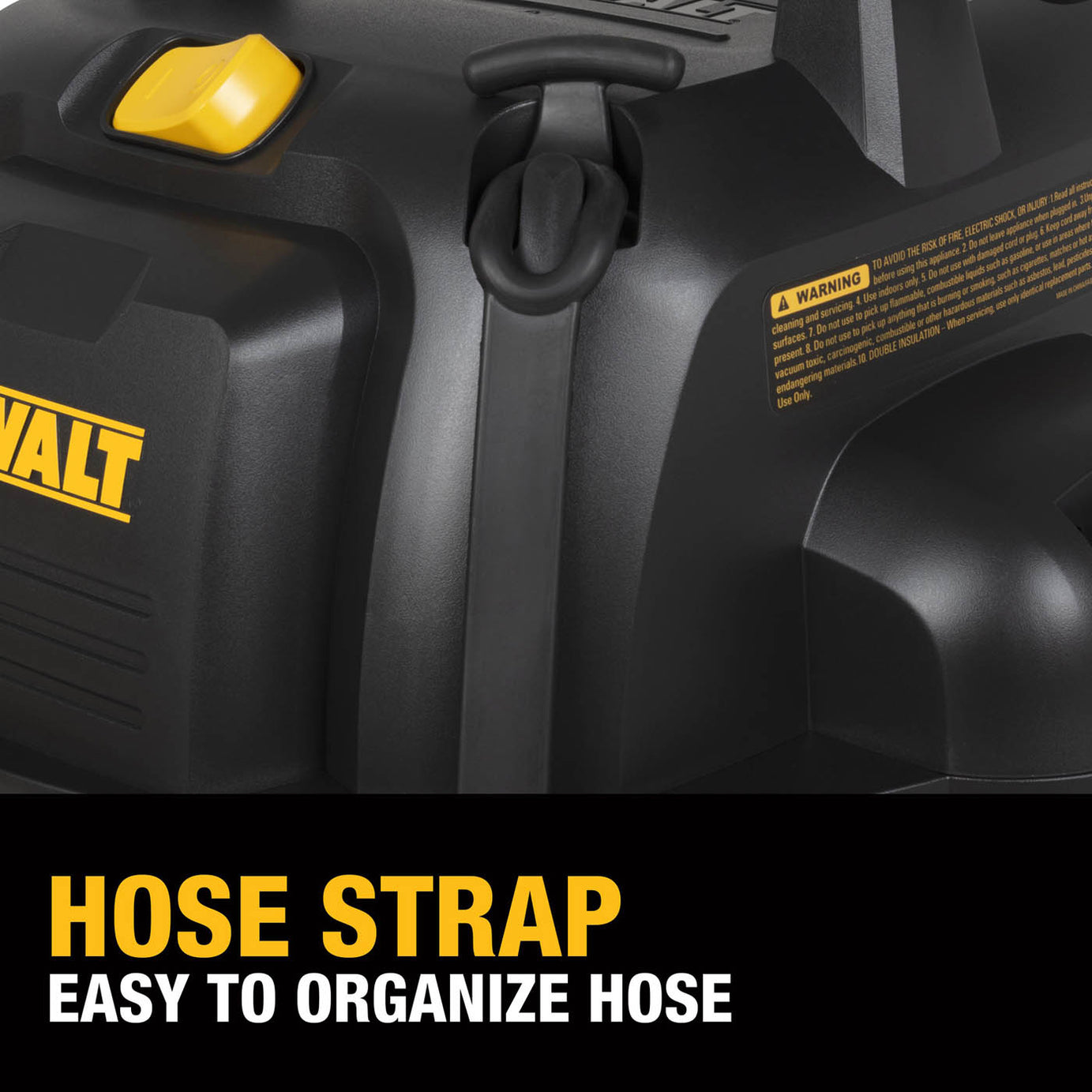 DeWalt Wet And Dry Vacuum Cleaner DXV25SA Industrial Corded Wheeled Durable 25L - Image 10
