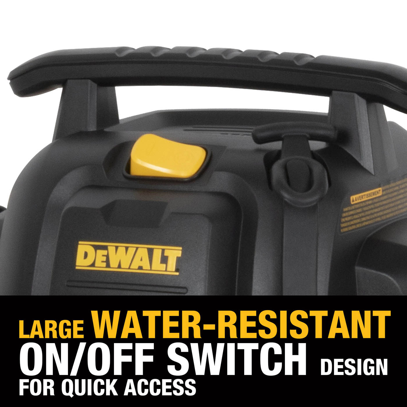 DeWalt Wet And Dry Vacuum Cleaner DXV25SA Industrial Corded Wheeled Durable 25L - Image 8