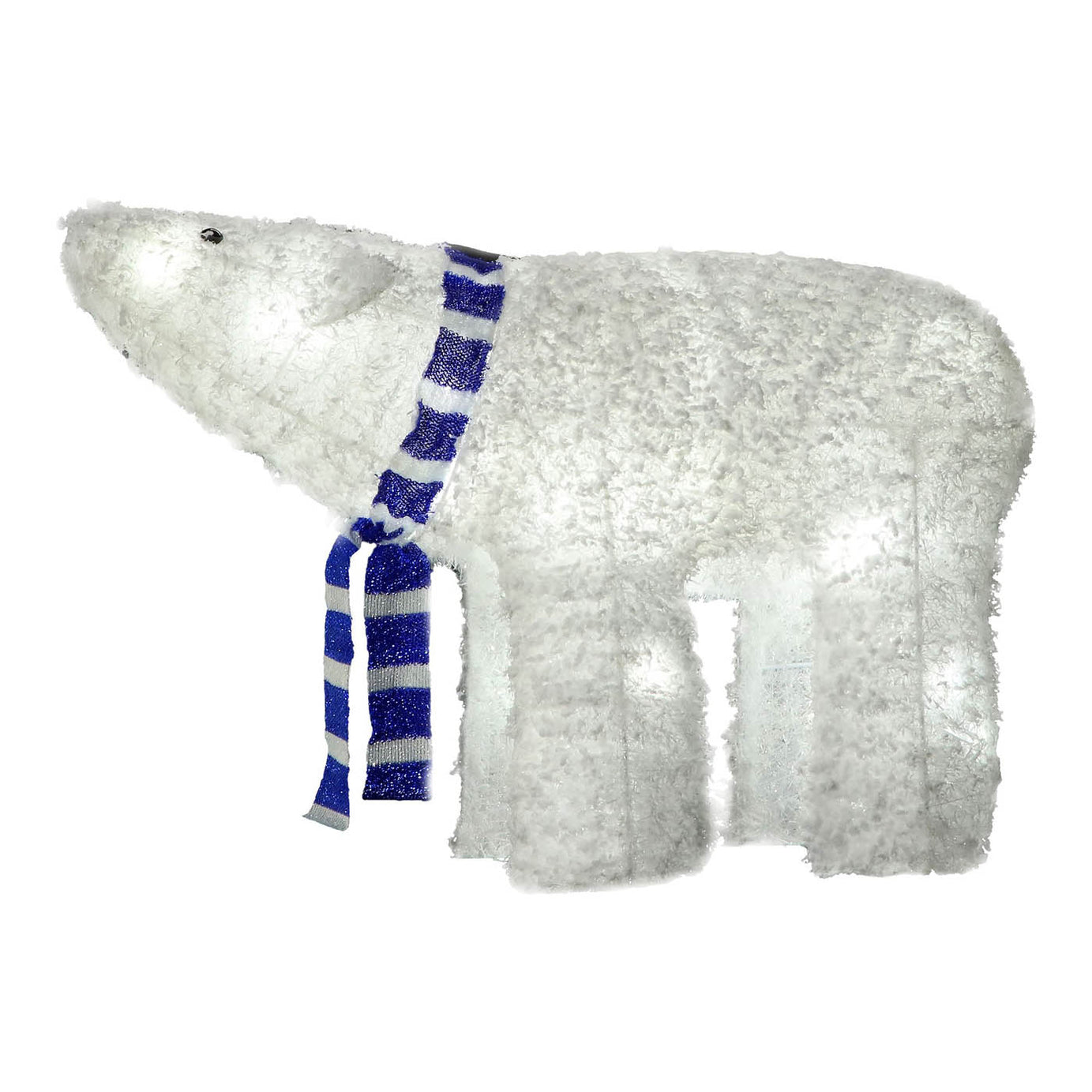 Christmas Polar Bear Silhouette Ice White LED Indoor Outdoor (H) 520mm - Image 3
