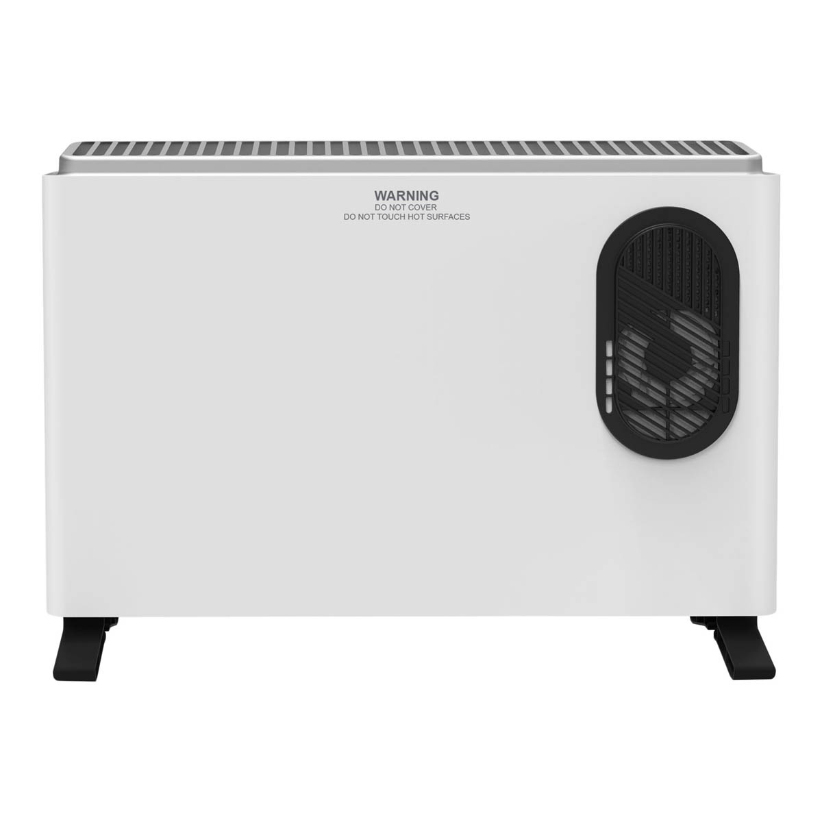 Convector Heater 2000W White Portable Freestanding Timer 2 Heat Settings - Image 3