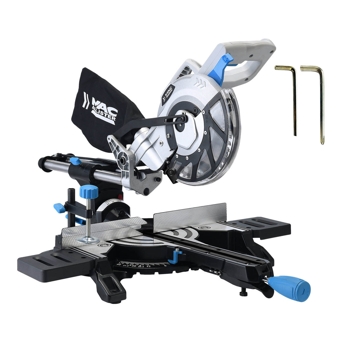 Mac Allister Mitre Saw Electric MCB1362MSW Sliding 210mm Heavy Duty 1500W - Image 4