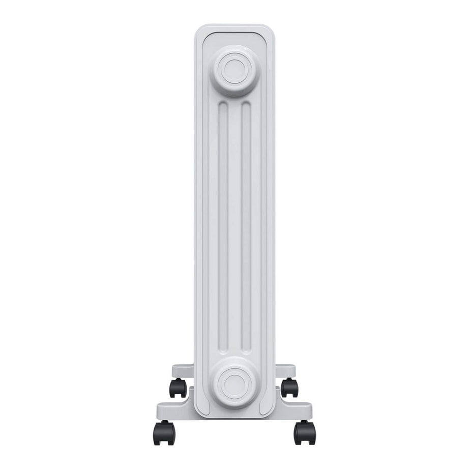 Oil Filled Radiator Electric Heater White Adjustable Thermostat Portable 2500W - Image 10