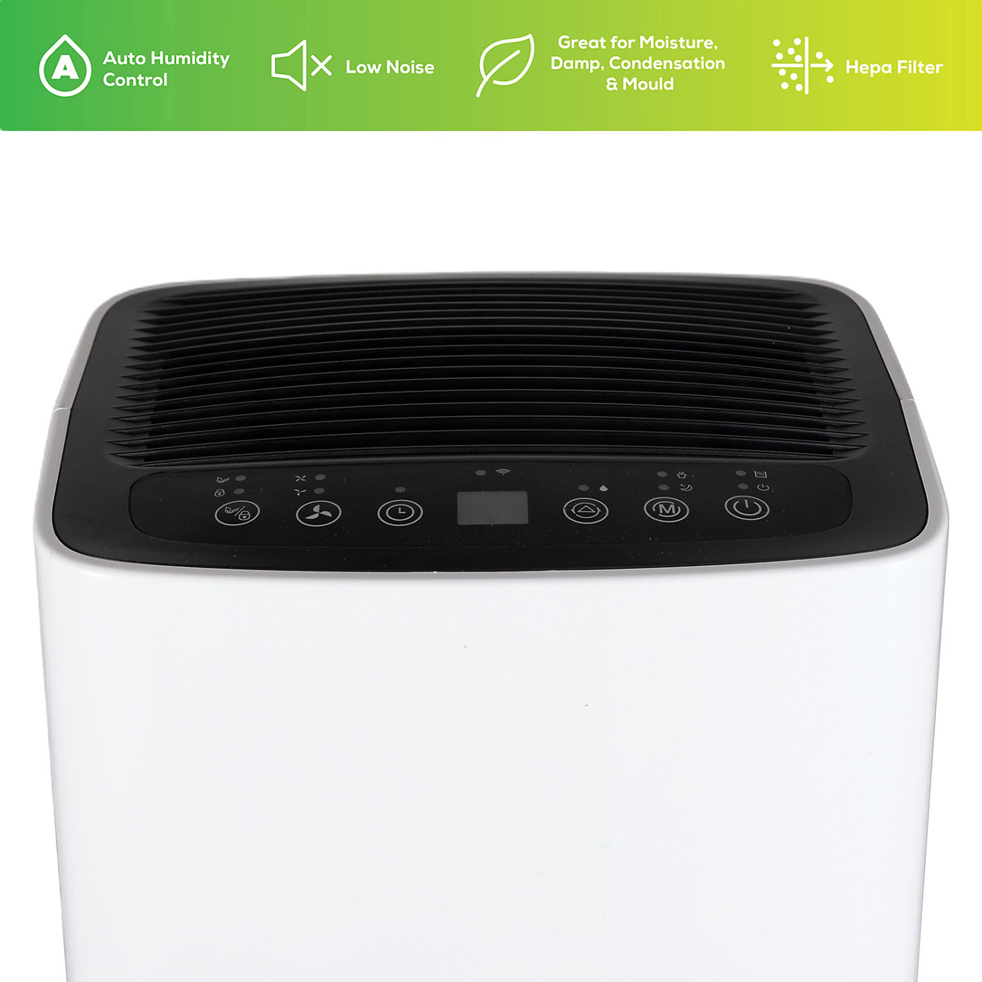 Smart Dehumidifier 12l/d White Hepa For Moisture Mould Extraction 3 Modes 185W - Image 6