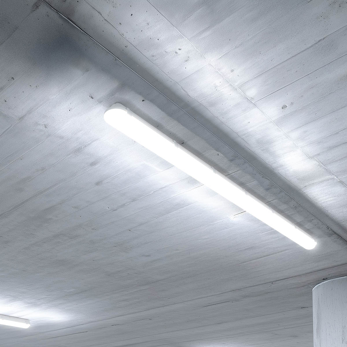 Luceco Integrated LED Batten Colour Changing Plastic White Modern (L)1.5m - Image 8