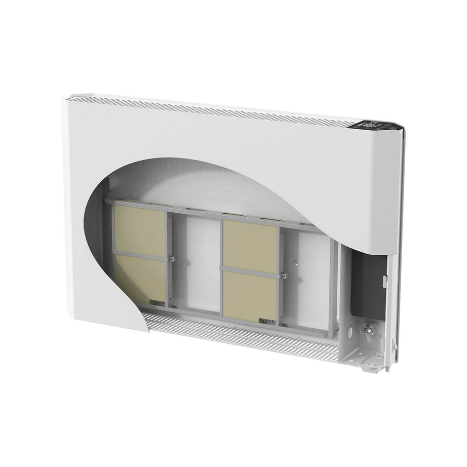 Panel Heater Electric Smart LCD Display 1000W White Programmable 60cm x 60cm - Image 4