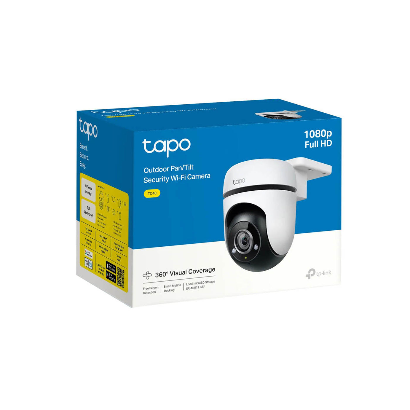TP-Link Security Camera Tapo C500 Mains-powered All-in-one security system White - Image 4