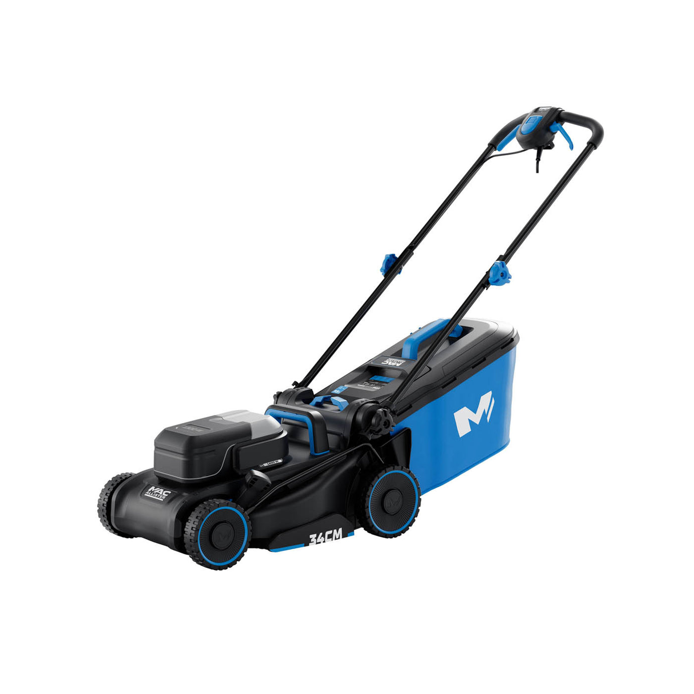 Mac Allister Lawnmower Electric MCB1163LWM Garden 34cm Grass Cutter 1400W - Image 1