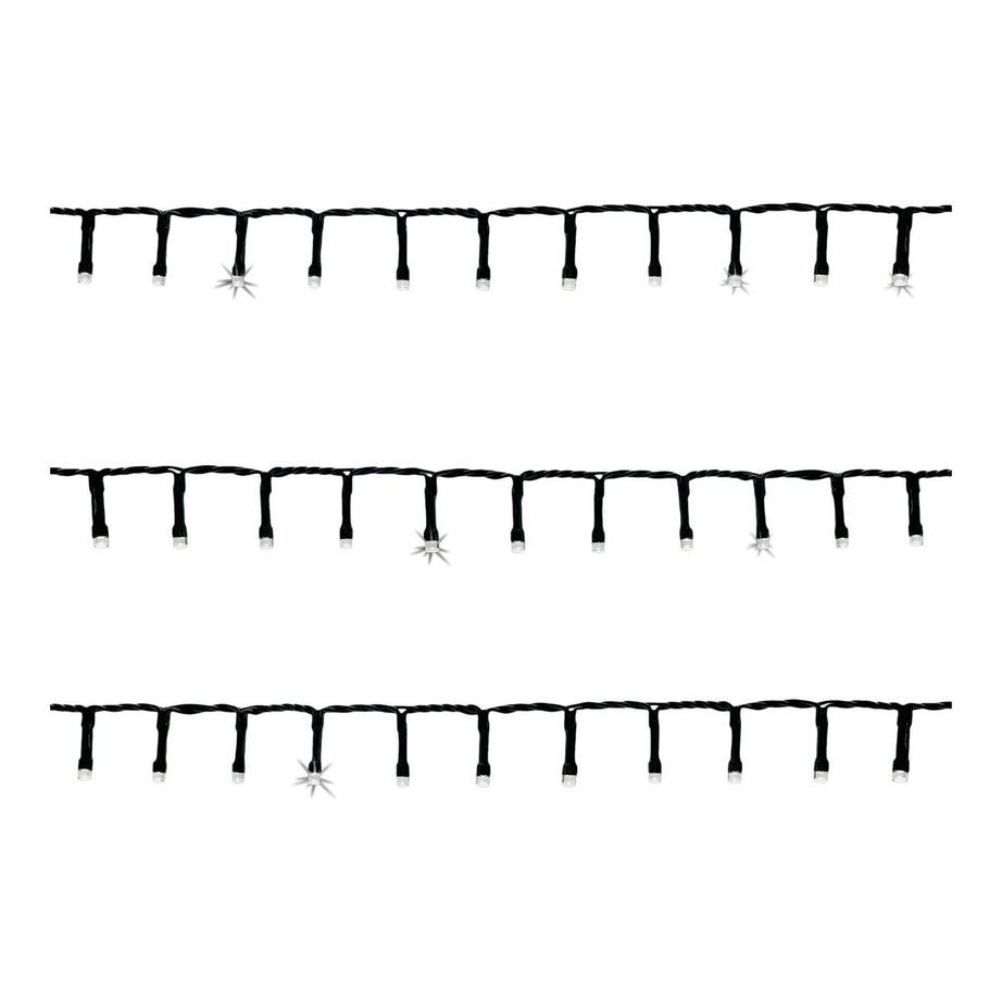 LED Christmas String Lights 1500 Ice White Timer Indoor Outdoor Home 54.97m - Image 4