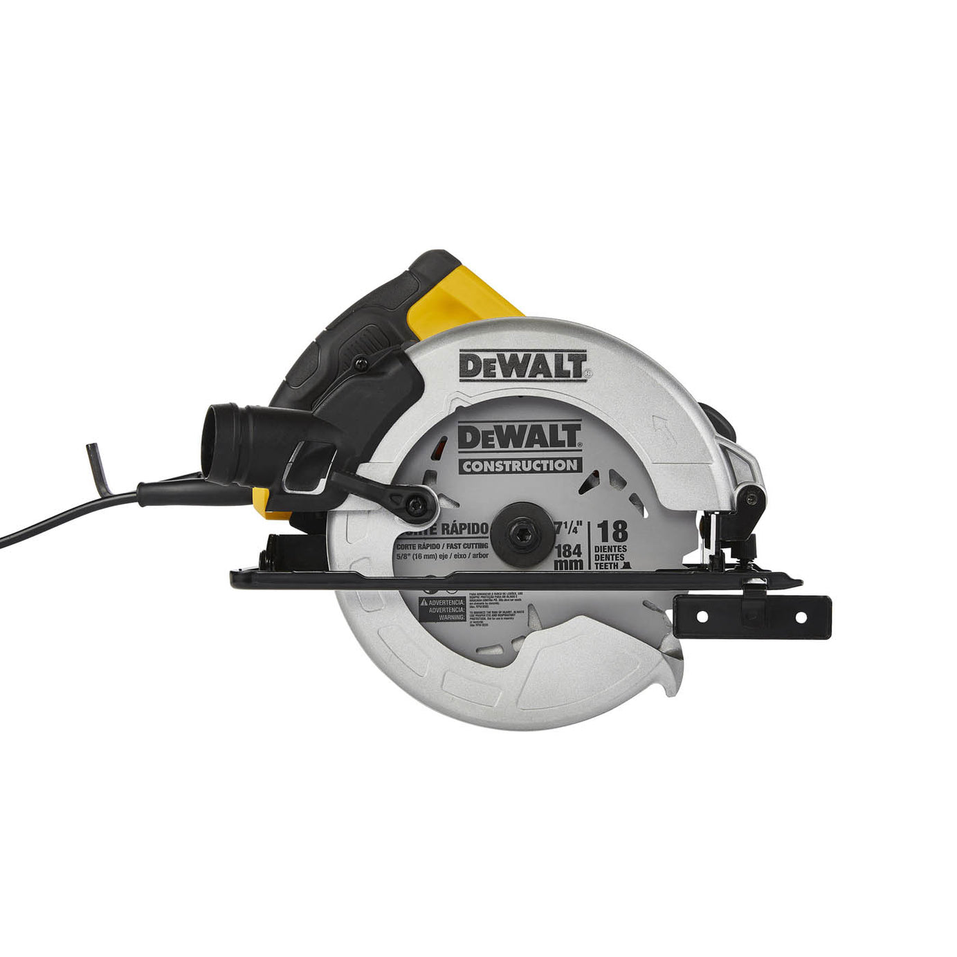DeWalt Circular Saw DWE5615-GB Corded Electric Powerful Compact 1500W 230V 190mm - Image 6