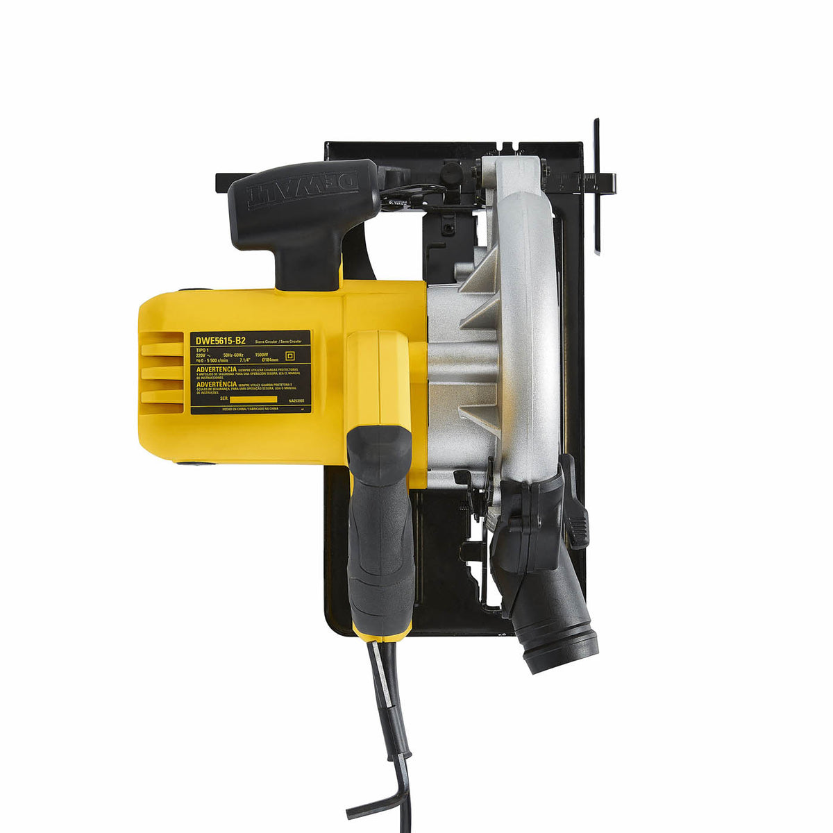 DeWalt Circular Saw DWE5615-GB Corded Electric Powerful Compact 1500W 230V 190mm - Image 9