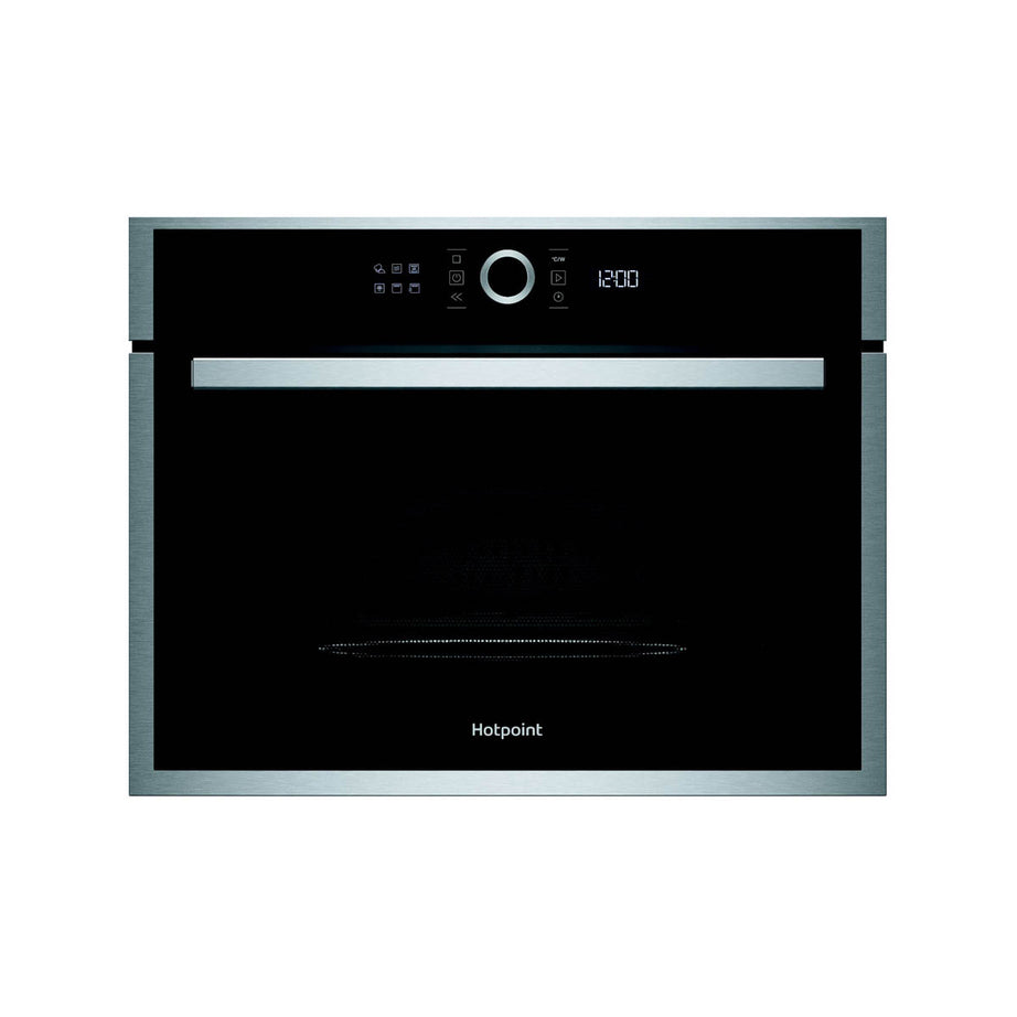 Hotpoint Built-in Microwave Grill 40L Class 4 HMW47HMXUK Stainless Steel Finish - Image 1