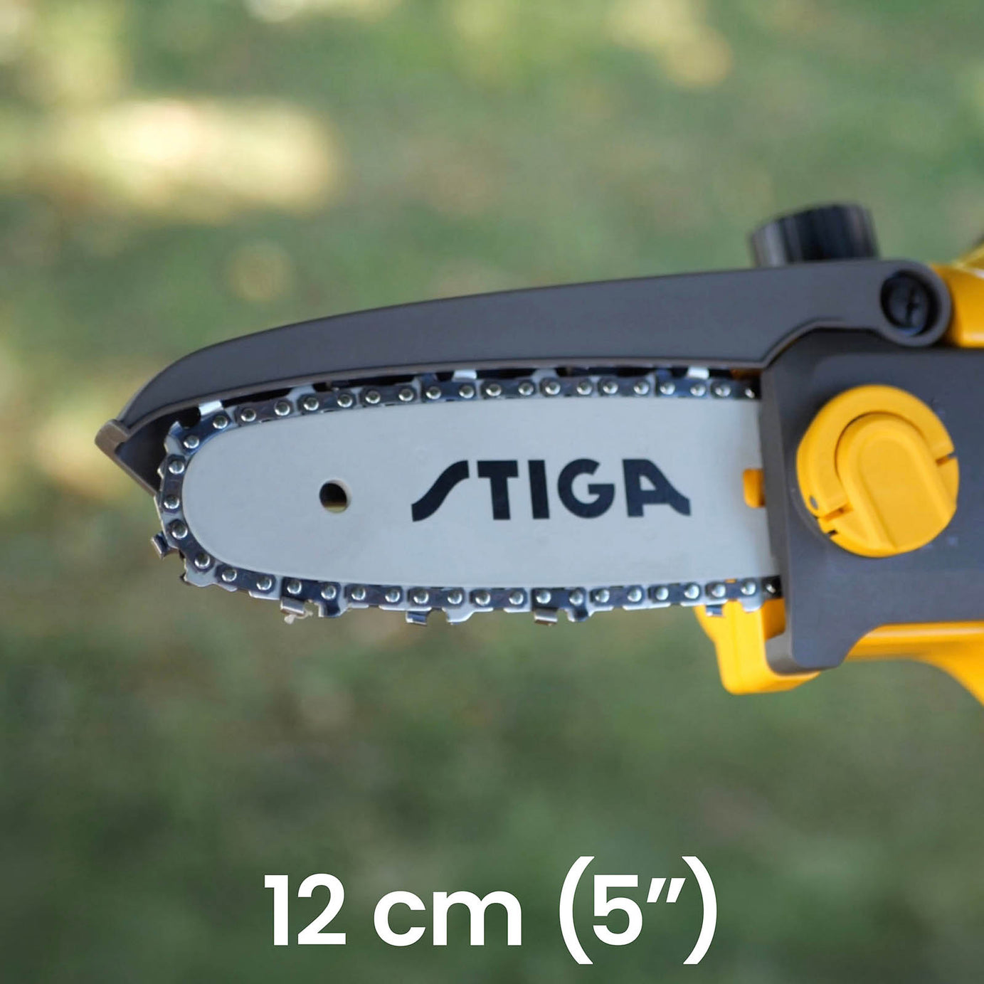 Stiga Cordless Pruning Chainsaw PR100e 20V 2Ah Li-Ion 120mm Garden Saw - Image 5