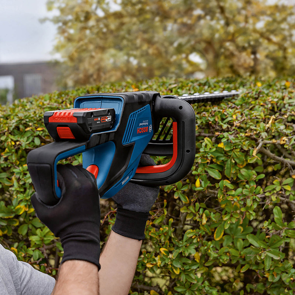 Bosch Hedge Trimmer Cordless 18V Li-Ion GHE18V-60 Garden 60cm Cutter Body Only - Image 8