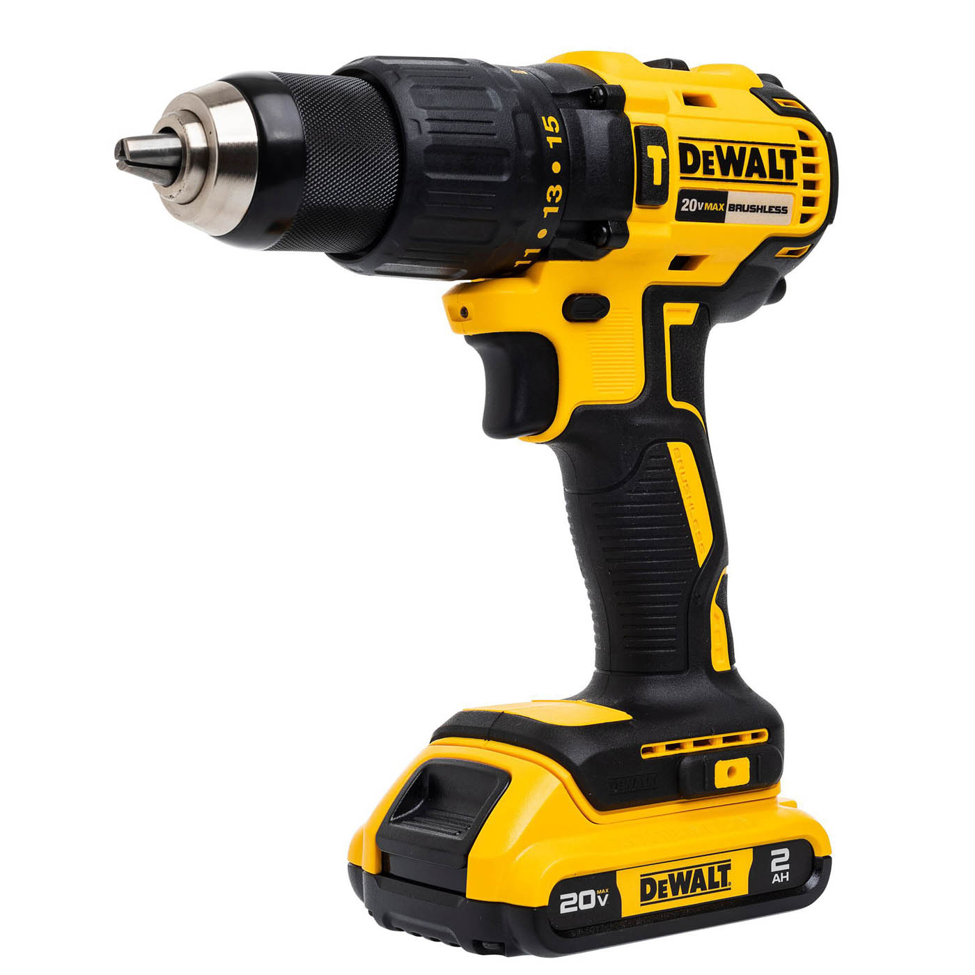 DeWalt Combi Drill Impact Driver Cordless 18V 2x2Ah Li-ion DCK2060D2T-BQGB - Image 2