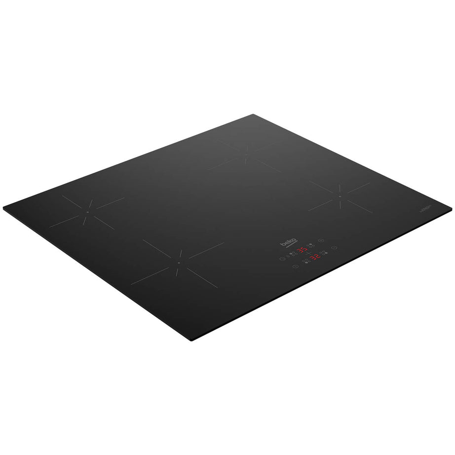 Beko Induction Hob HII164401QT Integrated Black 4 Zone 59cm With Touch Controls - Image 3