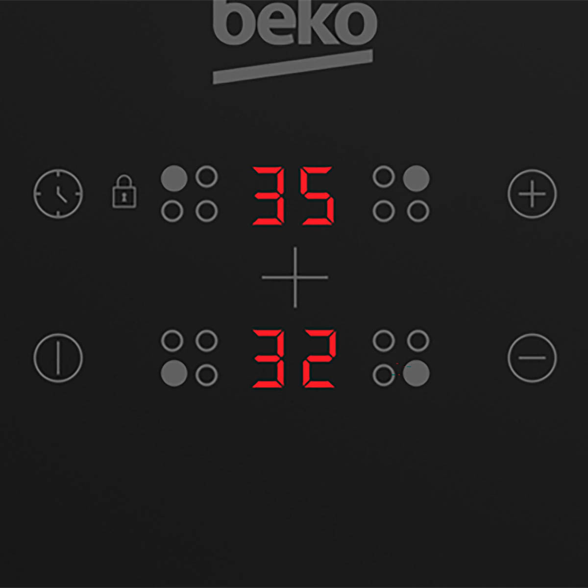 Beko Induction Hob HII164401QT Integrated Black 4 Zone 59cm With Touch Controls - Image 5