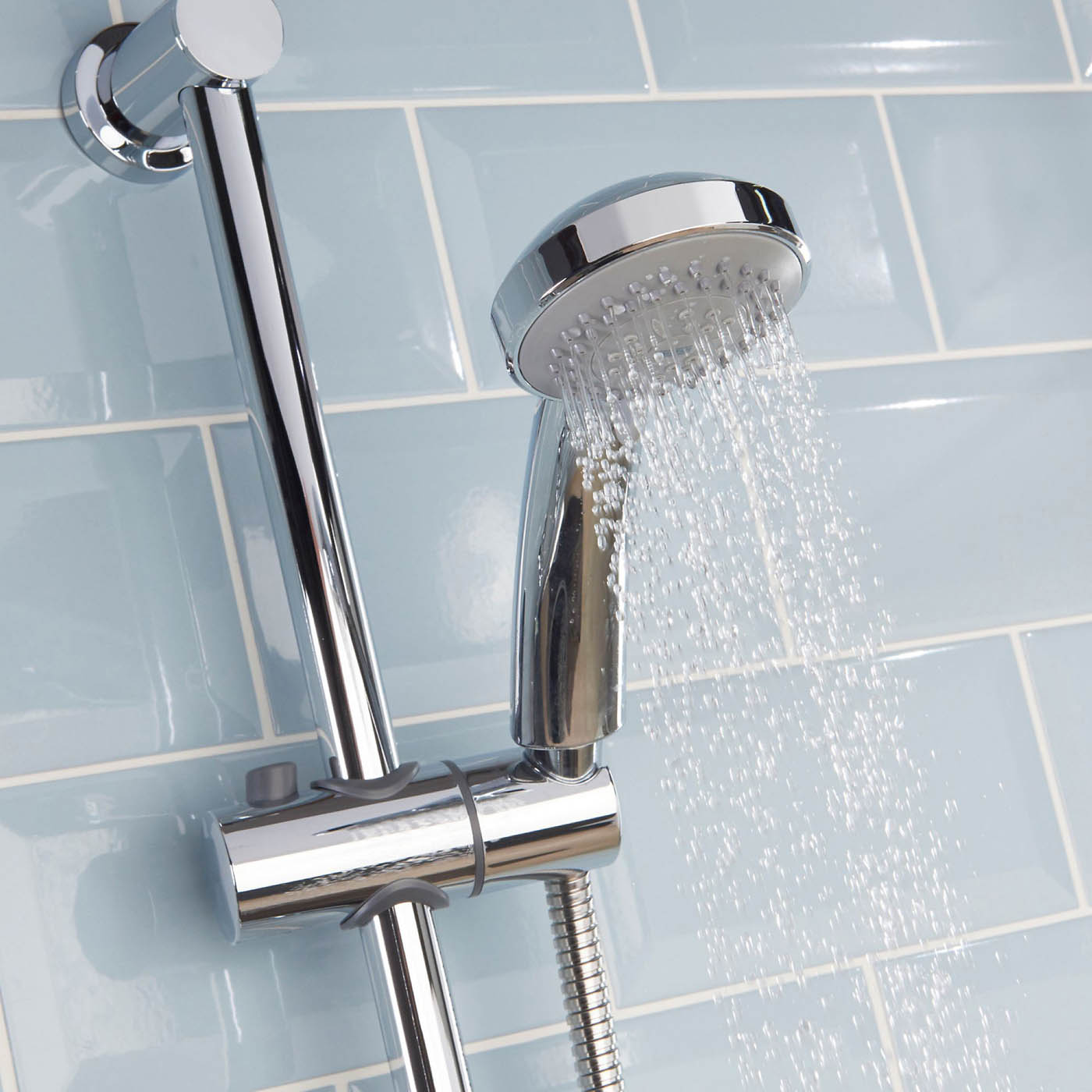Bristan Thermostatic Mixer Shower Exposed Chrome Single Spray Pattern Bathroom - Image 8