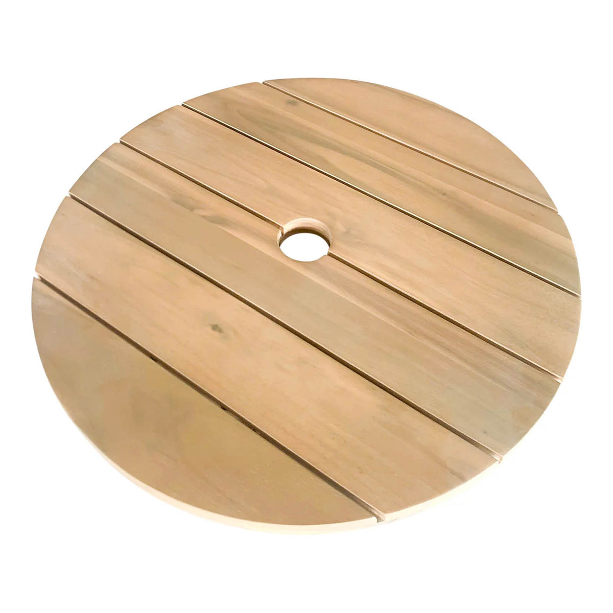 GoodHome Elos Lazy Susan Acacia Table Turntable Serving Tray 500mm - Image 2